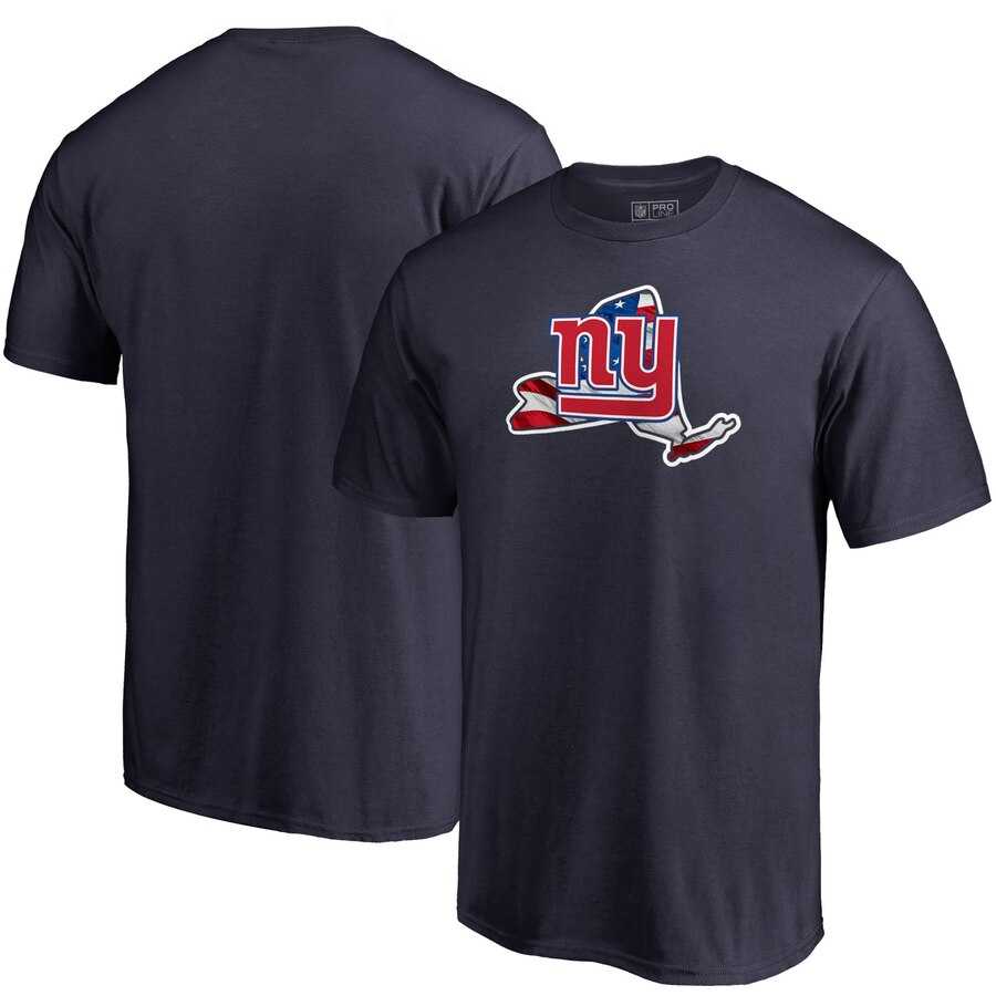New York Giants NFL Pro Line by Fanatics Branded Banner State T-Shirt Navy,We sell and wholesale New York Giants NFL Pro Line by Fanatics Branded Banner State T-Shirt Navy on line form chian!
